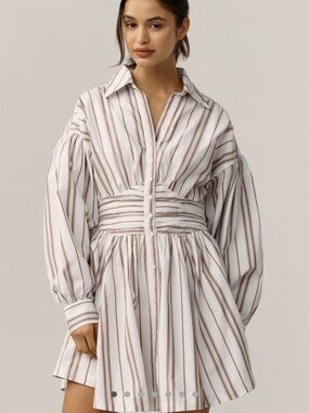 anthropologie photorealistic silk dress Photorealistic Silk Dress
